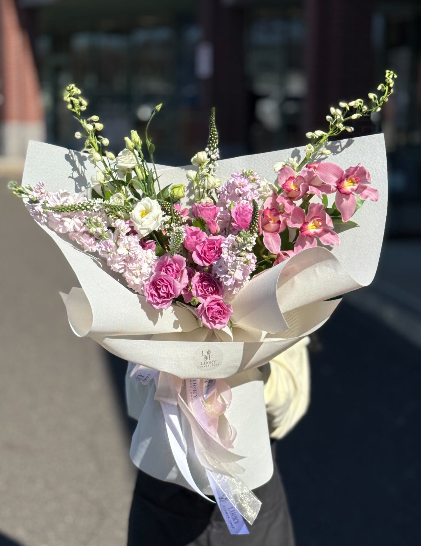 Floral Bouquet with orchid