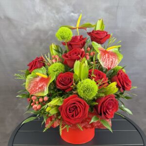 Scarlet Garden Bouquet