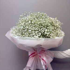Whispering Clouds – Baby’s Breath Bouquet